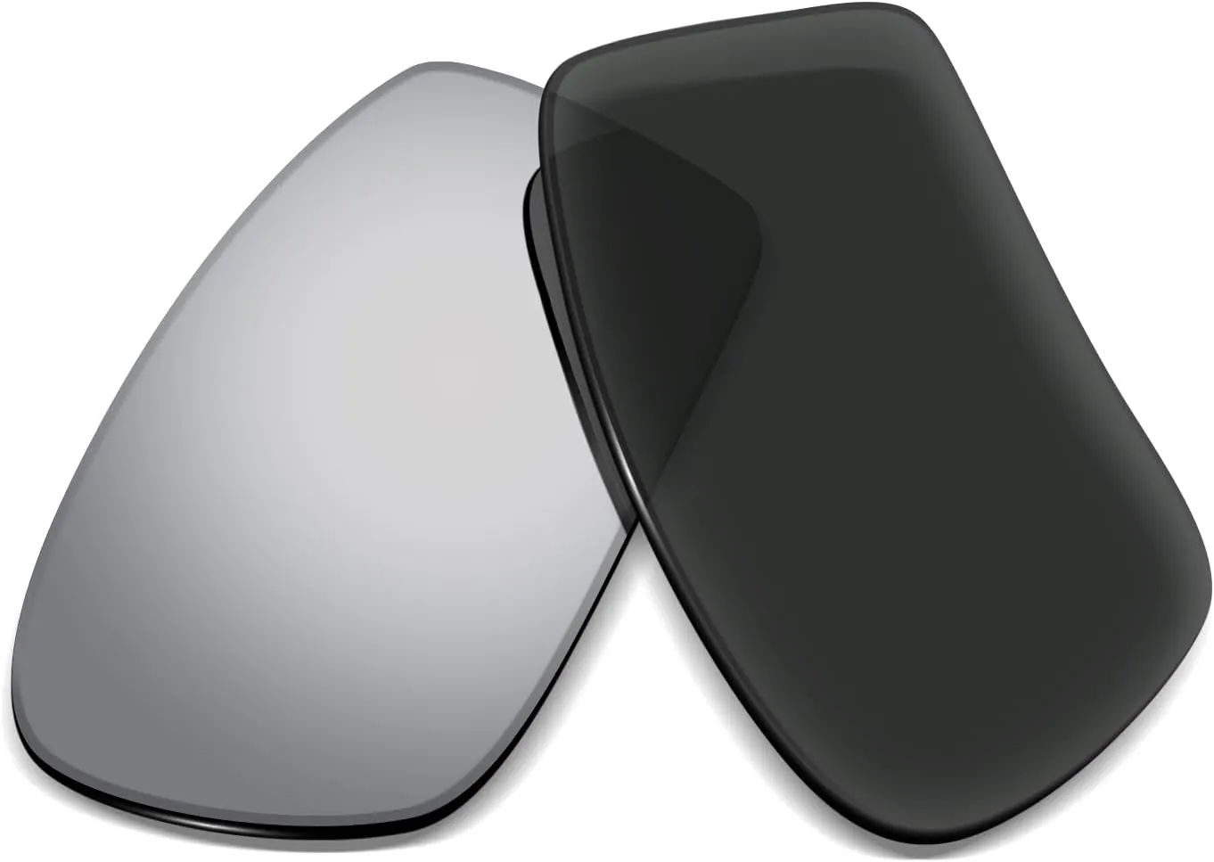 1.5MM Replacement Lenses Compatible With Oakley Gascan OO9014 Sunglasses, Anti-Scratch and Impact Resistant