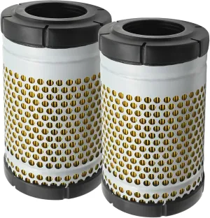 2 Pcs WA10428 Air Filter, Replacement for Kubota Utility Vehicle RTV-X1100C RTV-X1120D RTV-X1140R RTV-X900, Replaces 1G319-11210 1G319-11212
