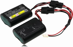 3.6V 16000mAh 103-304742 2XER18505M Battery Replacement for FANSO 103-304742 Siren Res Fire, Siren PG9901, PG9901,Siren PG9911,Burg Siren Visonic MCS-740 Siren MCS-720B Siren