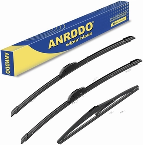 3 wipers Replacement For 2019 2020 2021 2022 2023 Toyota Rav4 Windshield Wiper Blades Original Equipment Replacement - 26" 16" 12" (Set of 3) U/J HOOK