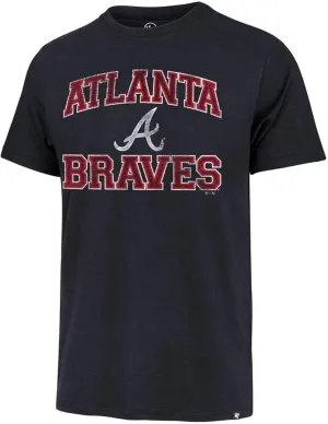 47 MLB Men's Union Arch Franklin Team Color Primary Logo Word Mark Short Sleeve T-Shirt