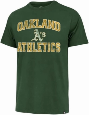 47 MLB Men's Union Arch Franklin Team Color Primary Logo Word Mark Short Sleeve T-Shirt
