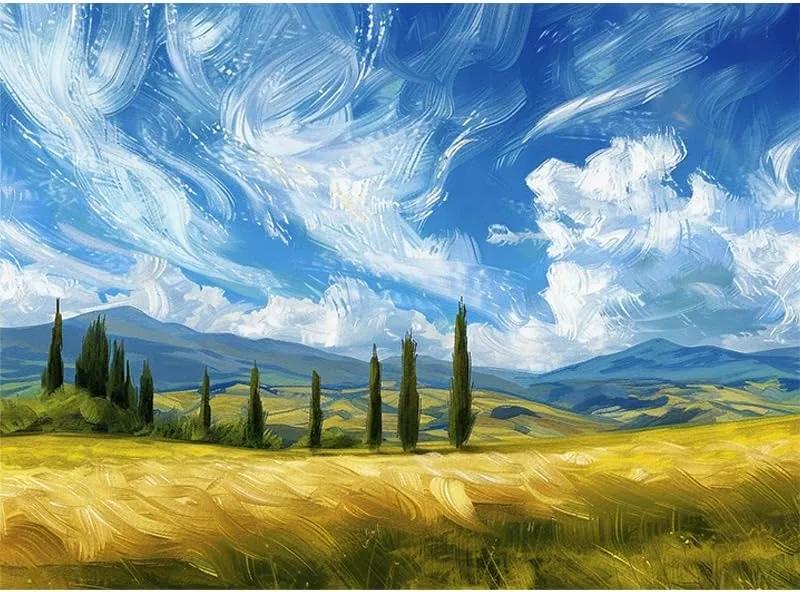 500 Piece Painting Grassland Challenging Puzzle Games for Men Women Teens Seniors