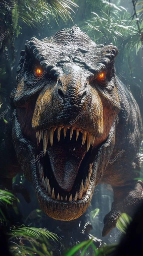 500 Piece Puzzle for Adults Roaring T-Rex Jungle A Challenging and Fierce Jigsaw Game for Kids Adults Fun Wall Art and Family Night Gift Idea