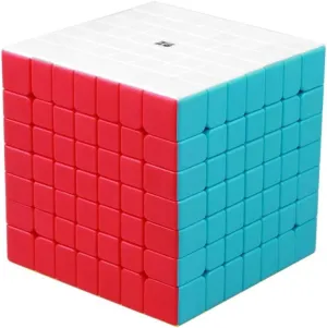 7x7 Cube Stickerless QY Toys 7x7x7 Speed Cube Puzzle Gifts Toys(67mm)