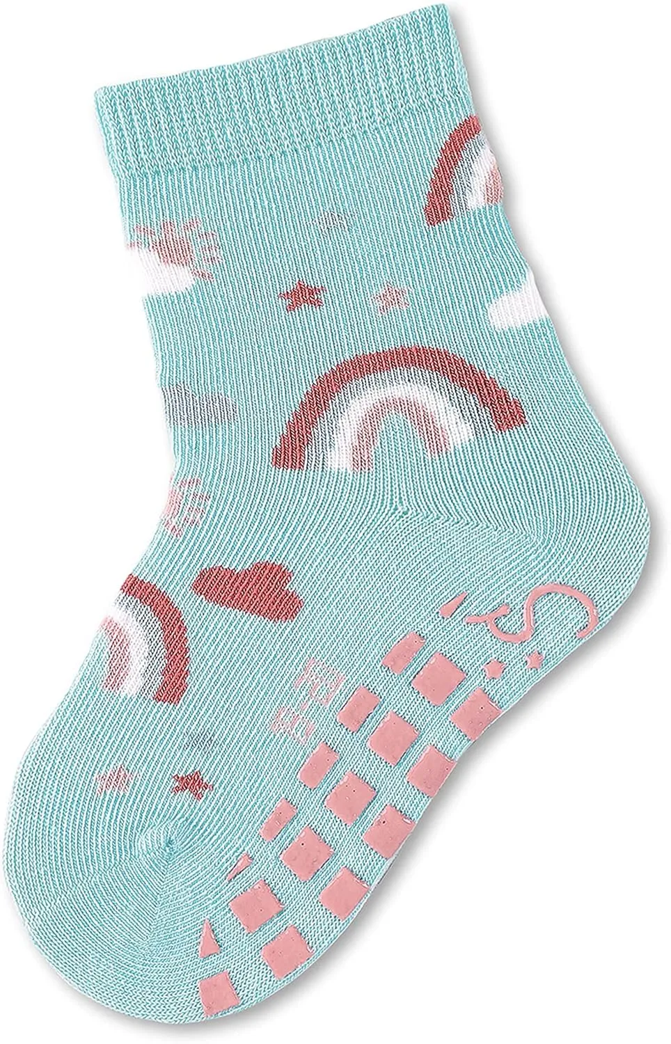 Abs Socks Double Pack Sun Rainbow Baby Girls ABS Socks