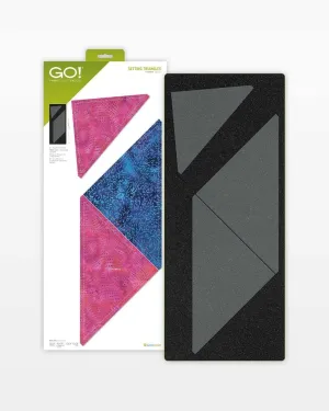 Accuquilt GO! Setting Triangles-9" Finished Die