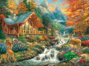 Alpine Serenity 1000 Piece Jigsaw Puzzle with Hidden Images