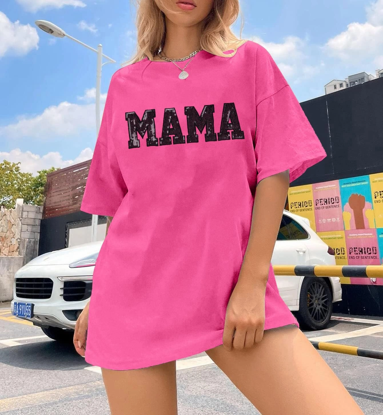 Anti Social Mom Club Shirt Oversized Mama Shirts Funny Mom Life Graphic Tee Casual Short Sleeve Tops