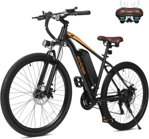 Apex Electric Bike for Adults, 27.5" Electric Mountain Bike with 21-Speed, Peak 1200W Motor 28MPH Top Speed, Max Range 55  Miles, 499Wh Removable Battery E-Bike, Front Suspension
