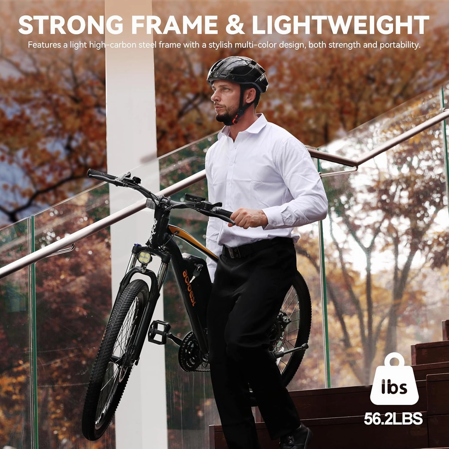 Apex Electric Bike for Adults, 27.5" Electric Mountain Bike with 21-Speed, Peak 1200W Motor 28MPH Top Speed, Max Range 55  Miles, 499Wh Removable Battery E-Bike, Front Suspension