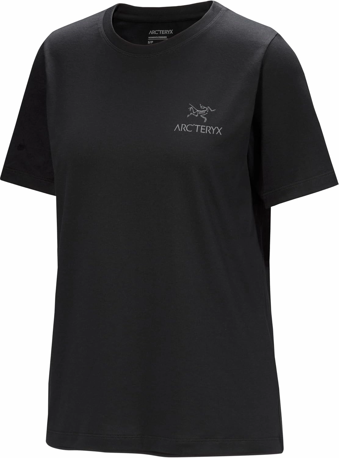 Arc'teryx Kragg SL Cotton Emblem Crew Shirt SS Women's | Soft Cotton Climbing Tee with a Chest Graphic