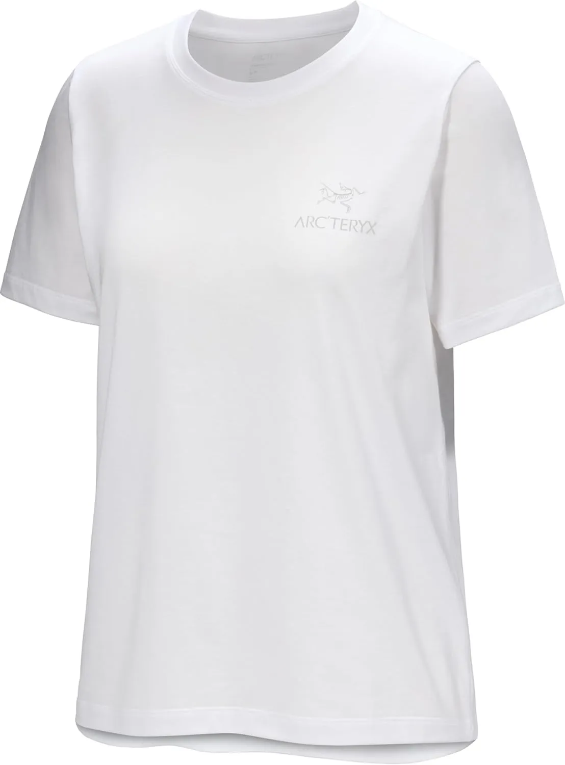 Arc'teryx Kragg SL Cotton Emblem Crew Shirt SS Women's | Soft Cotton Climbing Tee with a Chest Graphic