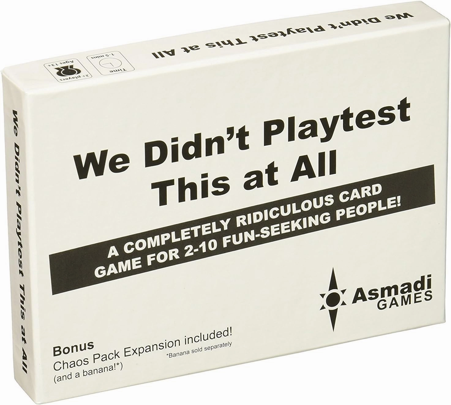 Asmadi Games We Didn't Playtest This at All - with Chaos Pack