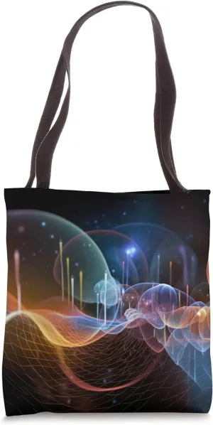 Atomic Nucleus Science Physics DANN Tote Bag