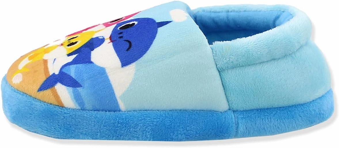 Baby Shark Toddler Kids Plush Aline Slippers