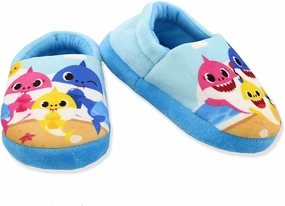 Baby Shark Toddler Kids Plush Aline Slippers