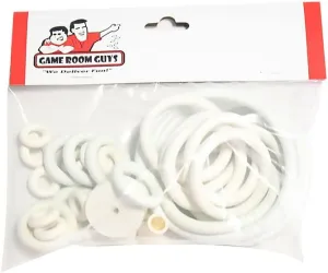 Bally Mini Zag Pinball White Rubber Ring Kit