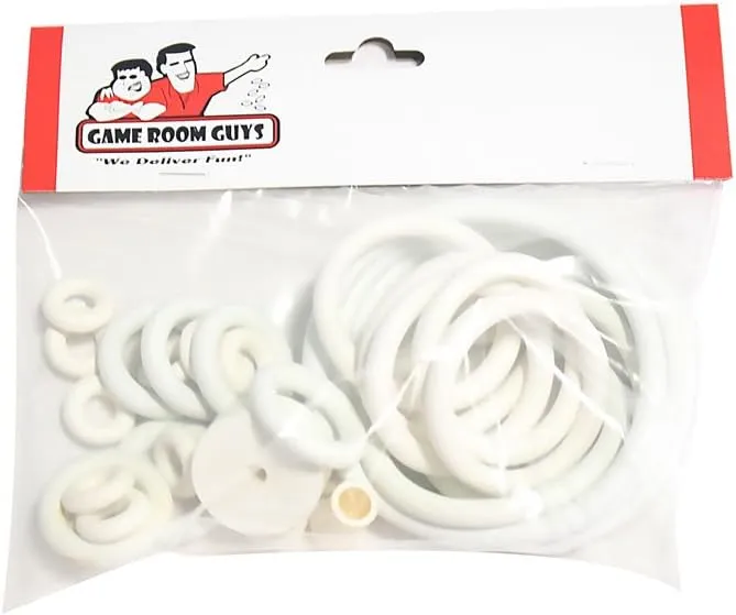 Bally Mini Zag Pinball White Rubber Ring Kit