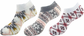 BambooMN Women's Double Layer Thick Super Soft Warm Fuzzy Home Outdoor Winter Socks