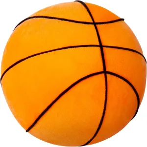 Basketball Plush, 11.8" Soft Basketball Stuffed Throw Pillows, Fluffy Cute 3D Stuffed Ball Indoor Plushies Decoration, Games Sports Toy Gift for Boys and Girls …