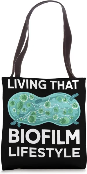 Biologist Microbiologist Microbiology Lab Staph Biology Tote Bag