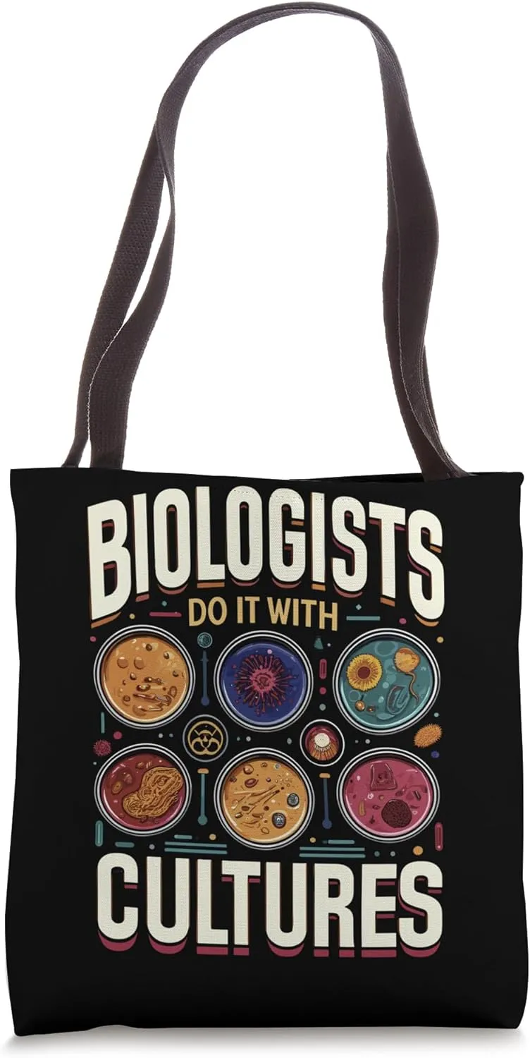 Biologist Microbiologist Microbiology Lab Staph Biology Tote Bag