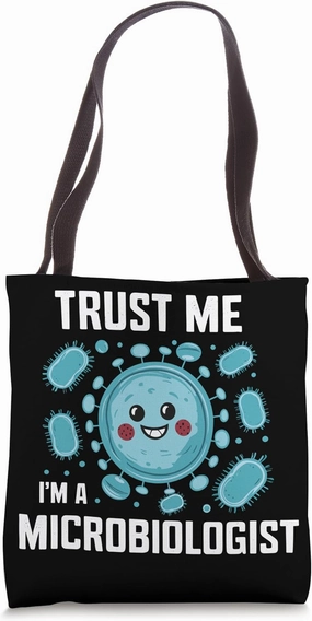 Biologist Microbiologist Microbiology Lab Staph Biology Tote Bag