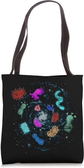Biologist Science Microbiology Bacteria Tote Bag