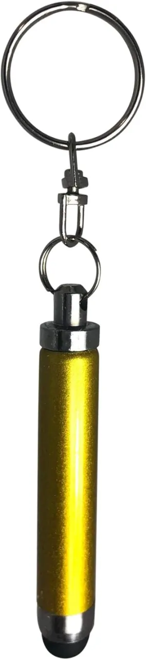 BoxWave Stylus Pen Compatible with Cisco Webex Desk - Bullet Capacitive Stylus, Mini Stylus Pen with Keyring Loop - Bronze