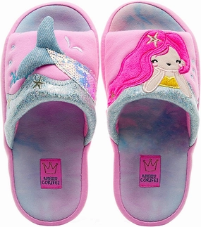 Boys Girls Warm Slippers Kids Family Cute Cat Household Anti-Slip Indoor Home Slippers