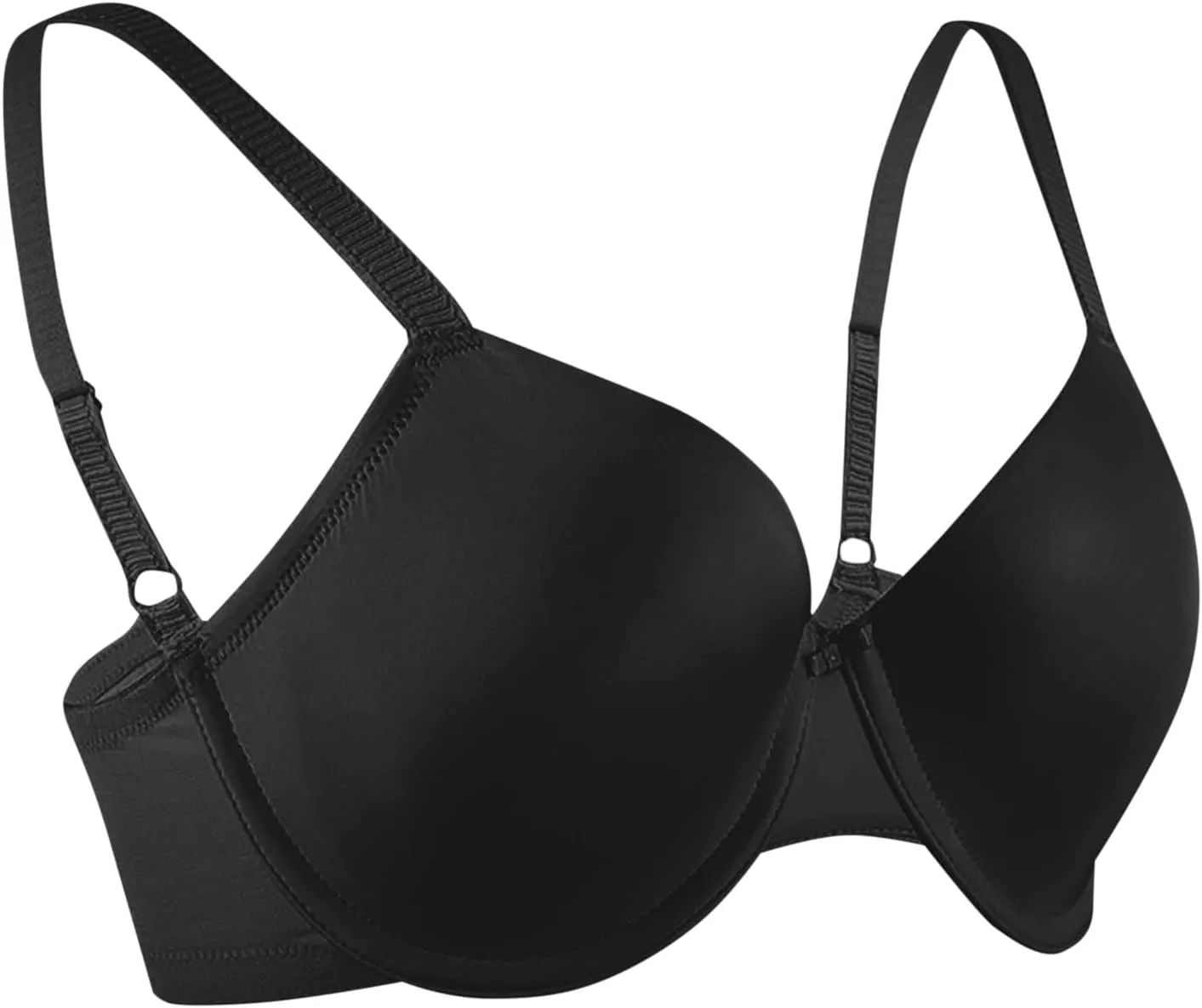 Bras Pack Size Bra Smooth Thin Cup Underwear Big Breasts with Steel Rings Workout for Women Sports