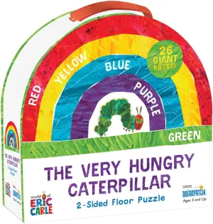Briarpatch, The Very Hungry Caterpillar 2-Sided Floor Puzzle, Ages 3 