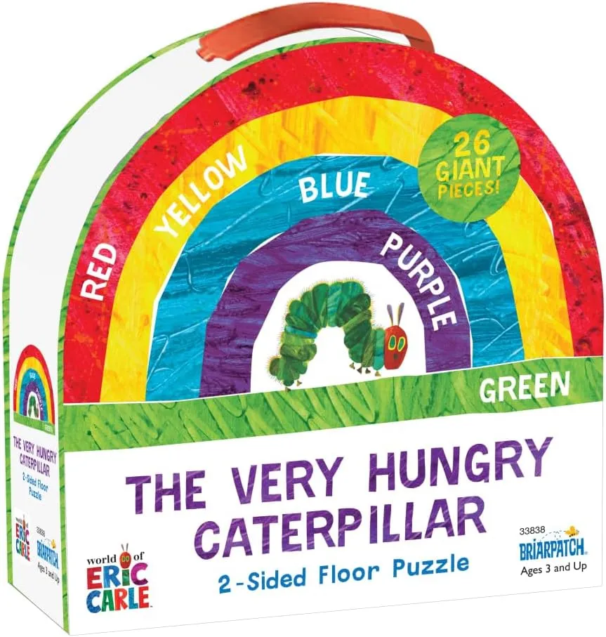 Briarpatch, The Very Hungry Caterpillar 2-Sided Floor Puzzle, Ages 3 