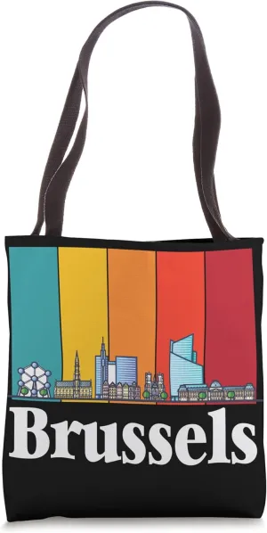 Brussels Atomium Atomic nucleus Science for Physic Tote Bag