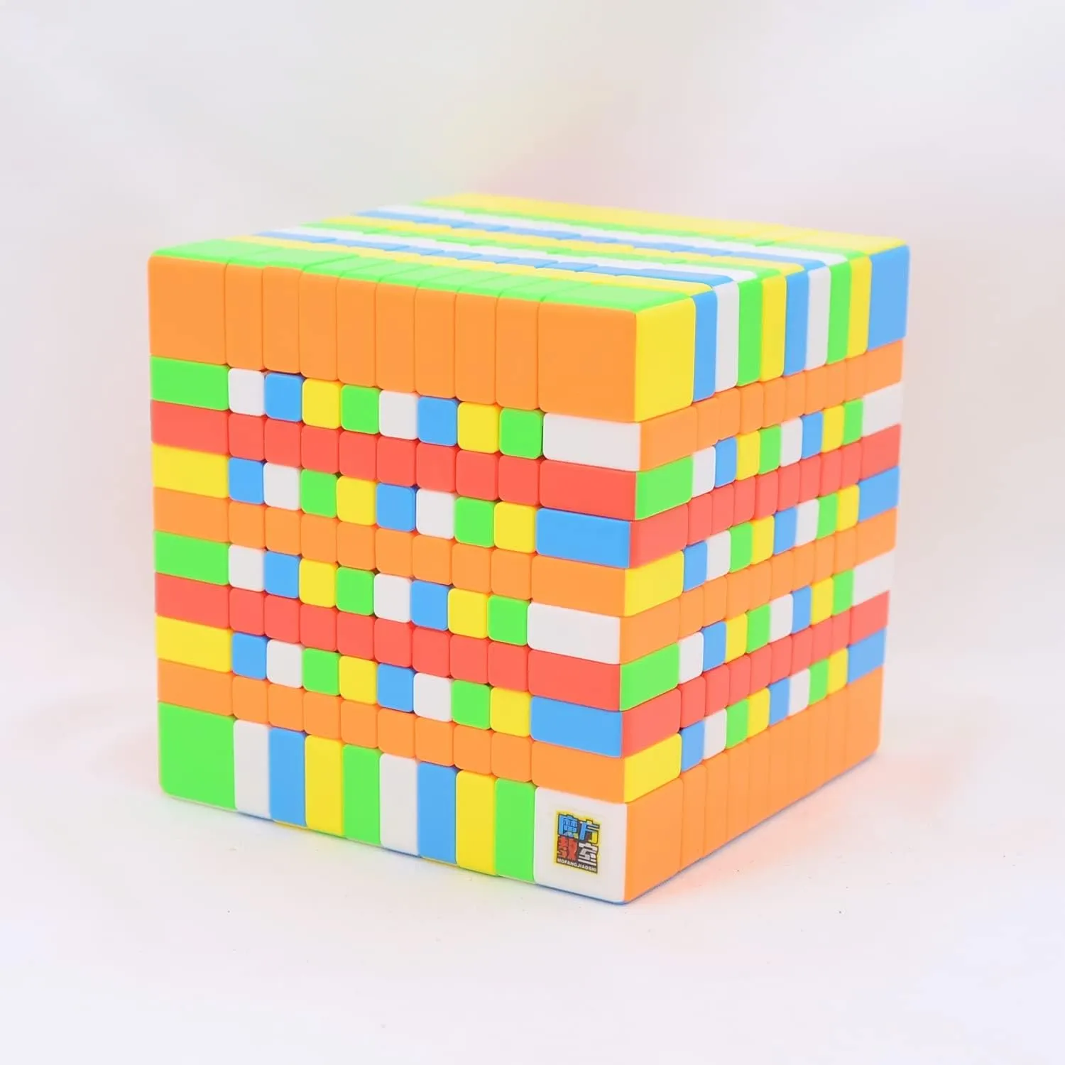 Bukefuno MoYu Meilong 10x10 Speed Puzzle Cube 10x10 Magic Cubes Moyu Stickerless MEILONG 10x10x10 Cubing Classroom 84mm Speed Toys Cube
