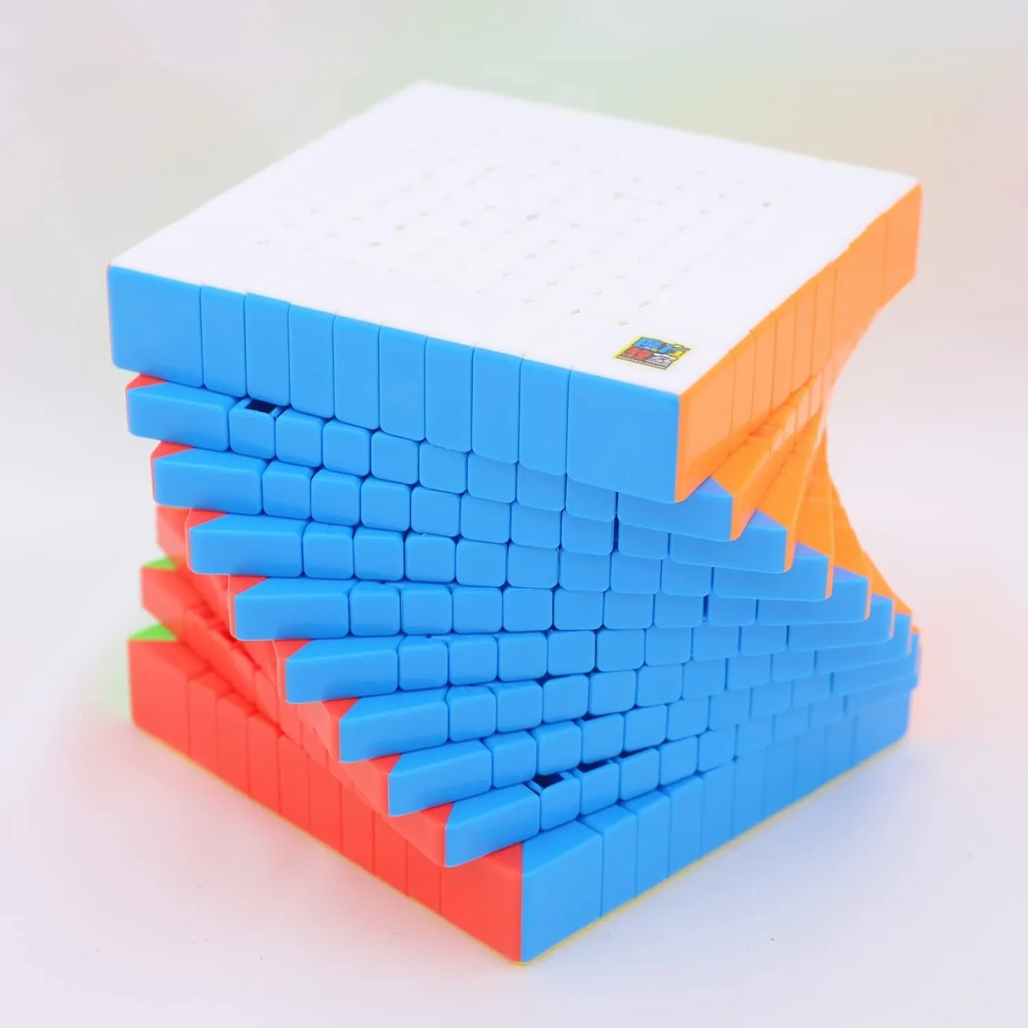 Bukefuno MoYu Meilong 10x10 Speed Puzzle Cube 10x10 Magic Cubes Moyu Stickerless MEILONG 10x10x10 Cubing Classroom 84mm Speed Toys Cube