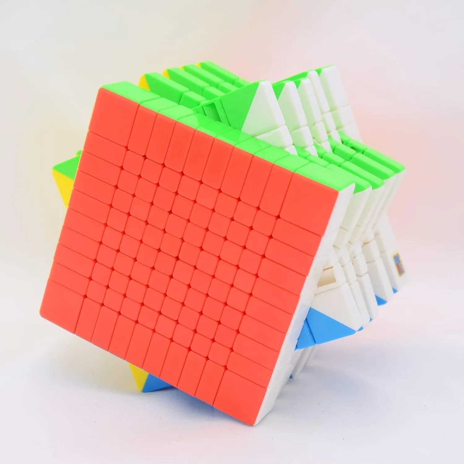 Bukefuno MoYu Meilong 10x10 Speed Puzzle Cube 10x10 Magic Cubes Moyu Stickerless MEILONG 10x10x10 Cubing Classroom 84mm Speed Toys Cube