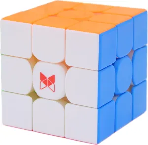 Bukefuno QY Tornado V3 M 3x3 Flagship Magnetic Speed Magic Cube QY Toys Man Tornado V3M 3x3x3 Stickerless Cubes Puzzle(Magnetic Core Flagship)