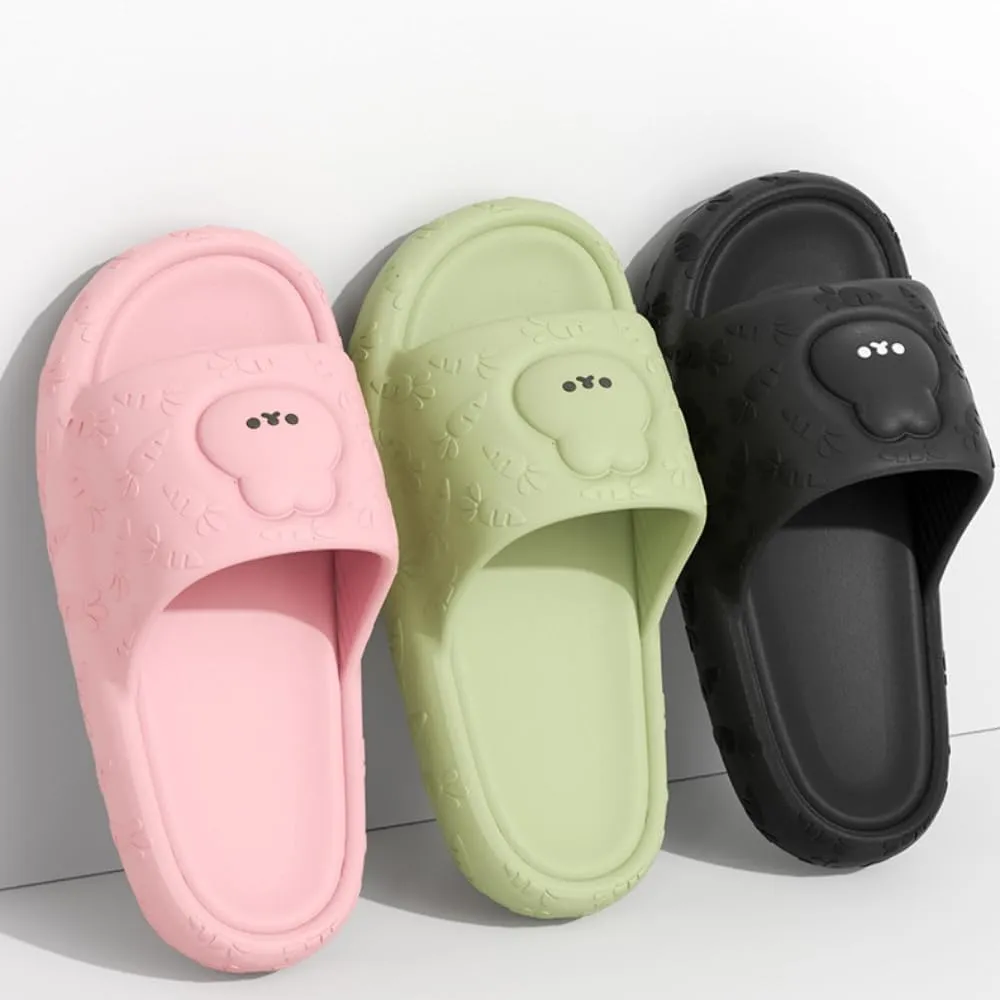 Bunny Slippers Bathroom Slippers Cartoon Ladies Summer Indoor Home Soft Sole Non-slip Thick Eva Slippers Can Be Worn Outside