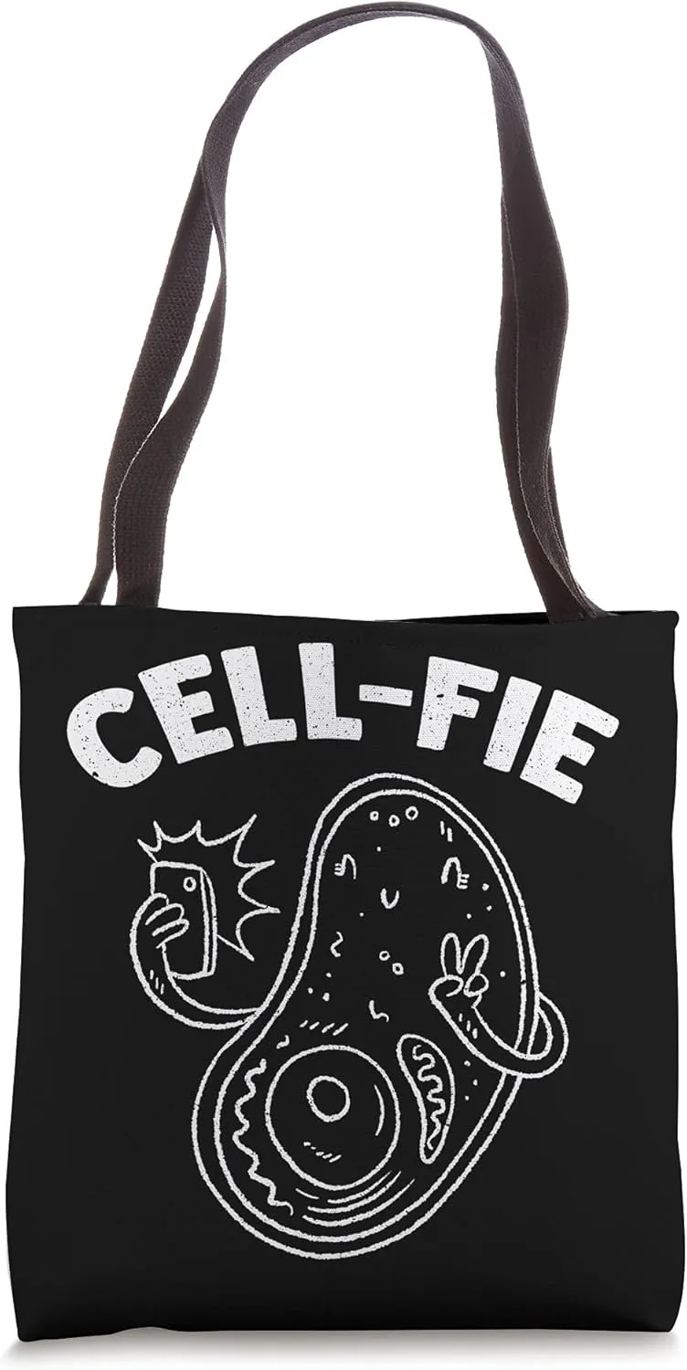 Cell-Fie - Biologist Science Nature Biology Tote Bag