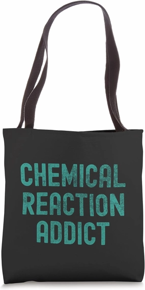 Chemical Reaction Addict Scientific Style Tote Bag