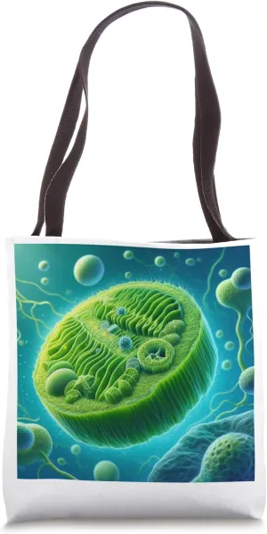 Chloroplast Photosynthesis Biology Science Nature Biologist Tote Bag