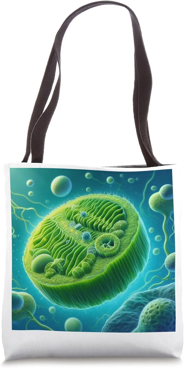 Chloroplast Photosynthesis Biology Science Nature Biologist Tote Bag