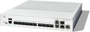 Cisco Catalyst 1300-12XS Managed Switch, 10 Port 10G SFP , 2x10GE SFP  Combo, Limited Lifetime Protection (C1300-12XS)