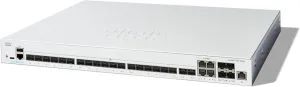 Cisco Catalyst 1300-24XS Managed Switch, 20 Port 10G SFP , 4x10GE SFP  Combo, Limited Lifetime Protection (C1300-24XS)
