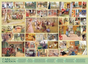 Cobble Hill 1000 Piece Puzzle - Carl Larsson - Sample Poster Included