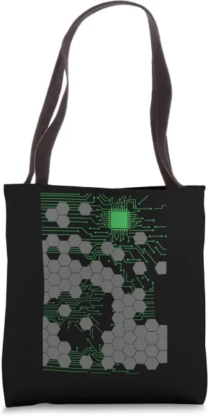 Computer Science Circuit Board Tote Bag