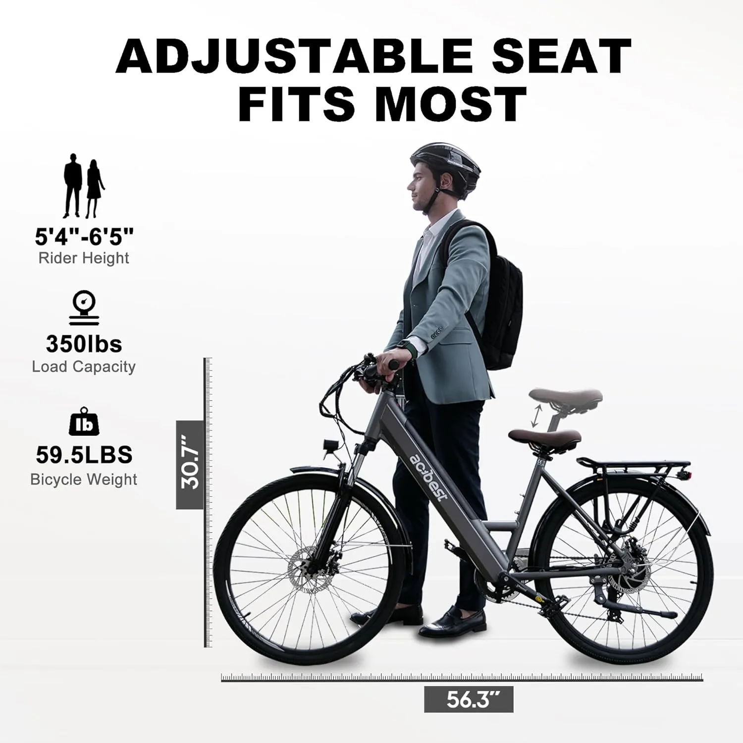Core Electric Bike for Adults - 468Wh Removable Battery, 26 inch Step Thru Electric Bicycle, Peak 750W Brushless Motor Cityrun Ebike, with 7 Speed, Up to 50 Miles, E-Bikes