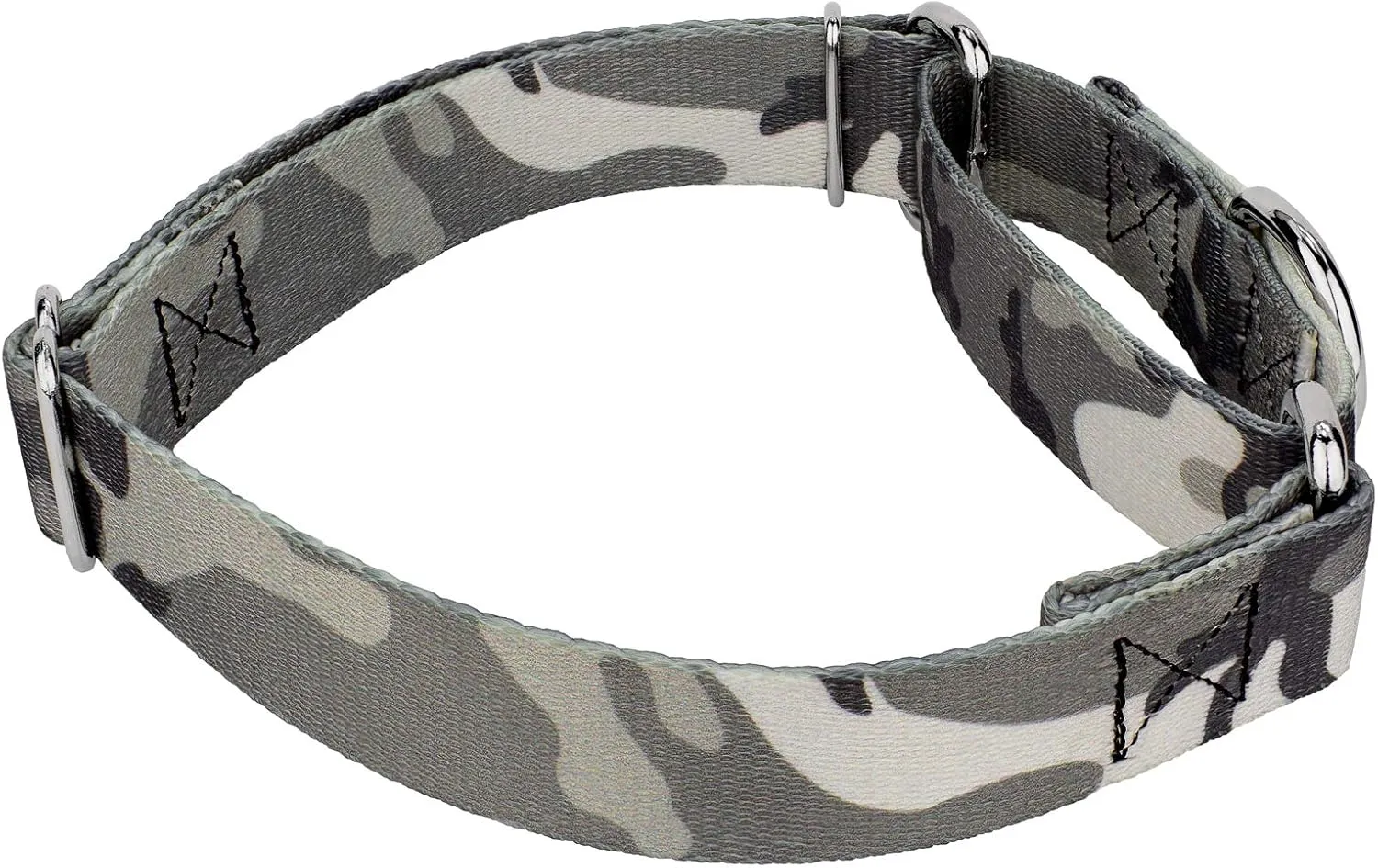 Country Brook Petz - Urban Camo Martingale Dog Collar and Leash - Military and Camo Collection Featuring Rugged Designs (5/8 Inch, Small)
